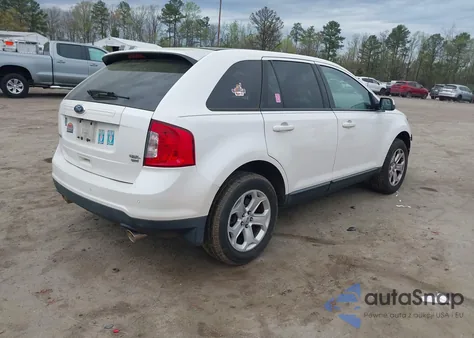 2012 Ford Edge Sel from USA, damaged, VIN 2FMDK4JC6CBA76557